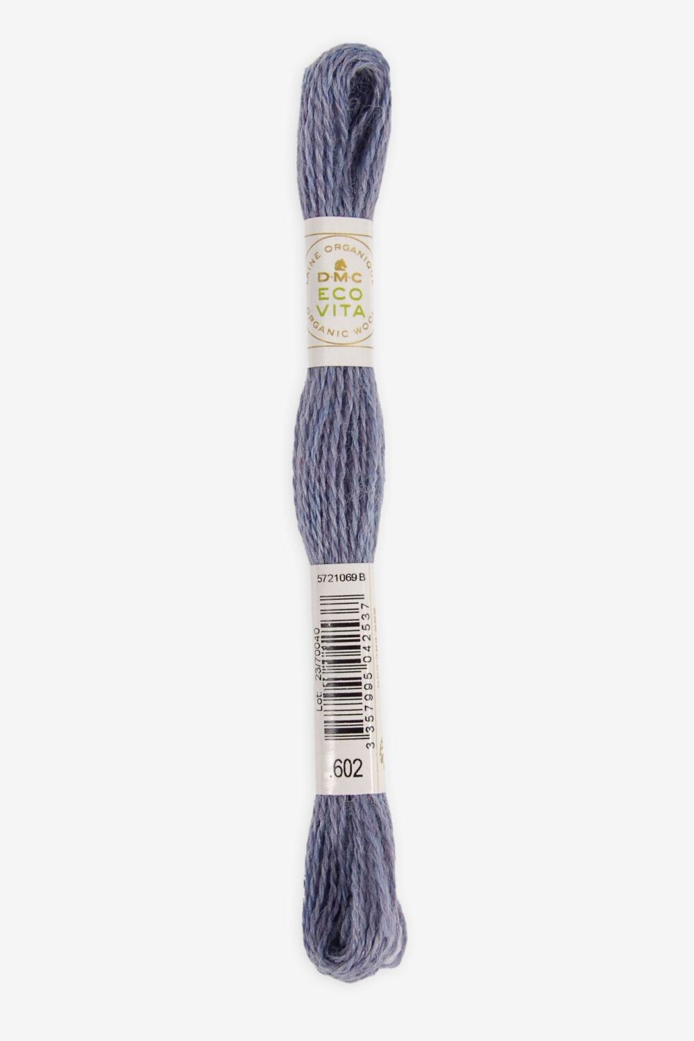 Eco Vita Naturally Dyed Organic Wool Thread 602 Blue