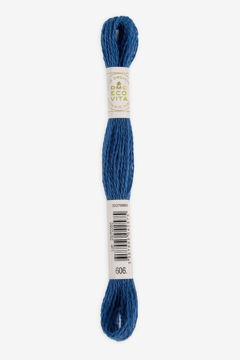 Eco Vita Naturally Dyed Organic Wool Thread 606 Blue