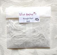 Silver plated rough purl no. 6, 20g Bargain bag! LIMTED STOCKS