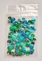 Bag of mixed sequins and beads - Sea mix