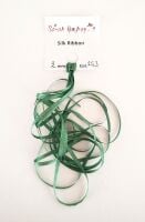 2mm Sea Green 253 silk ribbon