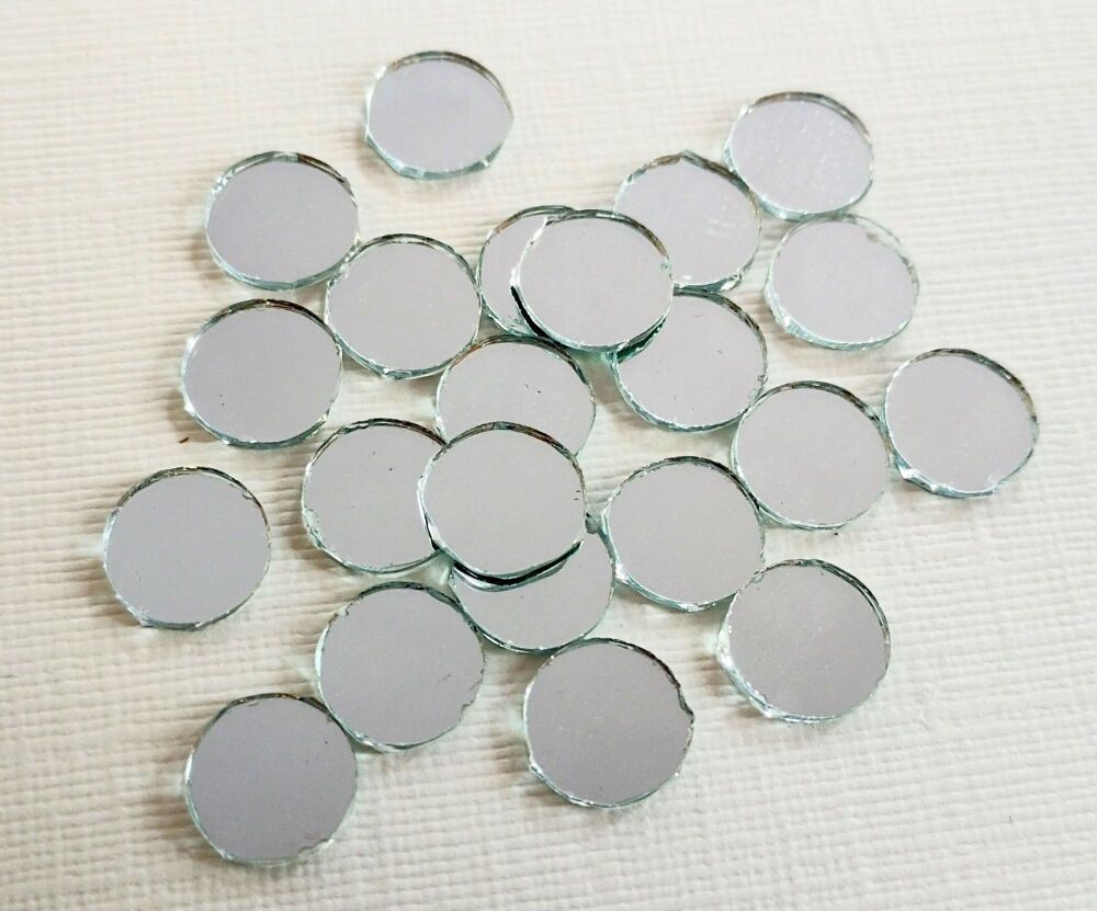 Round Shisha Mirrors (Qty 20, diameter 10mm)