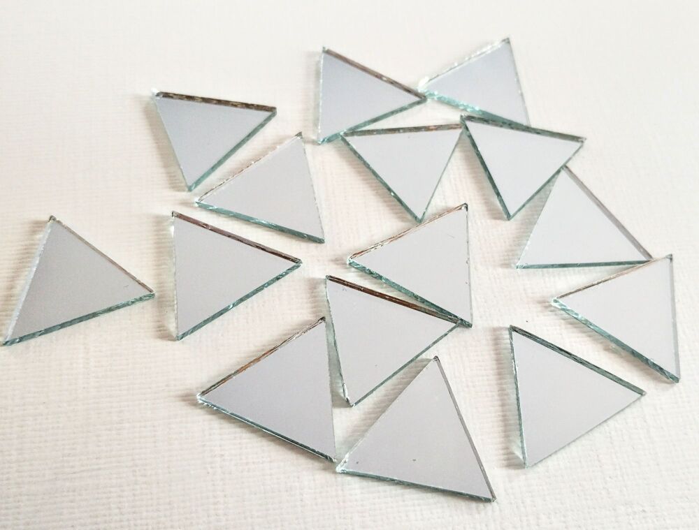 Triangular Shisha Mirrors (Qty 15, 20 x 20 x 20mm)