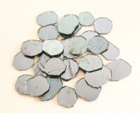 Hand cut Shisha Mirrors (Qty 30, approximate diameter 10mm)