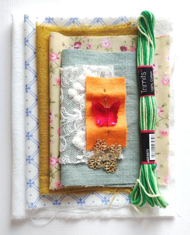 Slow stitch materials pack - Square