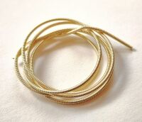 Metal purl 1.25mm Pale Gold