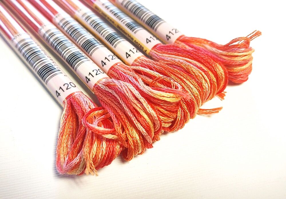 DMC Mouliné Color Variations 4120 Orange