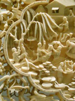 Ivory carving