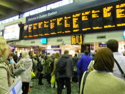 Euston station