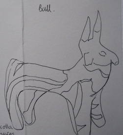 Bull sketch