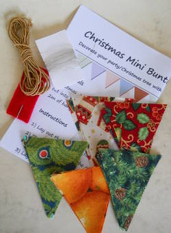 Christmas bunting kit