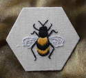 Swarm of bees - crewelwork embroidery kit