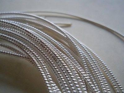 Pearl Purl No.1 silver plated embroidery metal