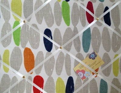 Medium Laura Ashley Wallace Natural Multi Hand Crafted Fabric Notice : Pin 