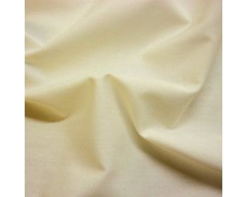 Plain Polycotton Fabric 44 inch By The Metre Cream