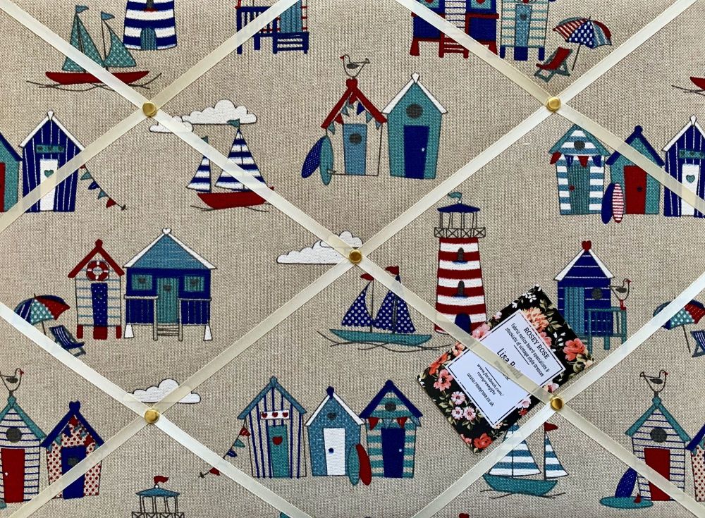 Custom Handmade Bespoke Fabric Pin Memo Notice Photo Cork Memo Board With S