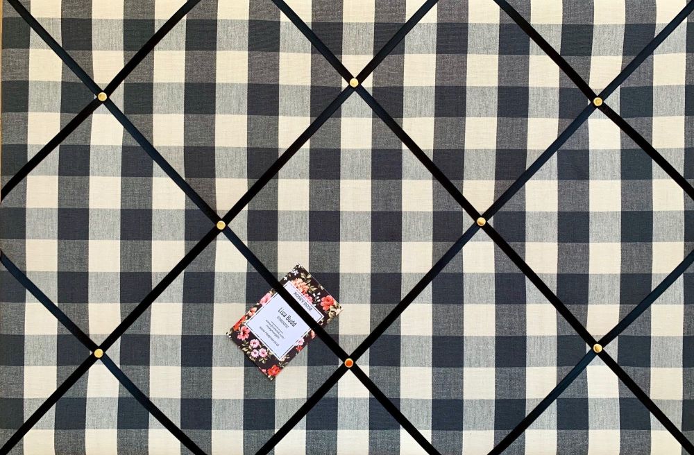 Custom Handmade Bespoke Fabric Pin / Memo / Notice / Photo Cork Memo Board