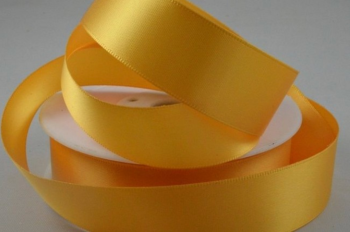 Double Sided Satin Ribbon 10mm 25 Metre Reel Or By The Metre in Rustic Orange