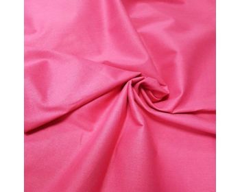 Plain 60 SQ 100% Cotton Cerise Pink 58" By The Metre FREE DELIVERY