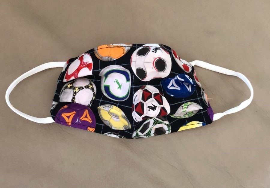 Kid's Handcrafted Reusable Washable Fabric Face Mask Covering Raising Money