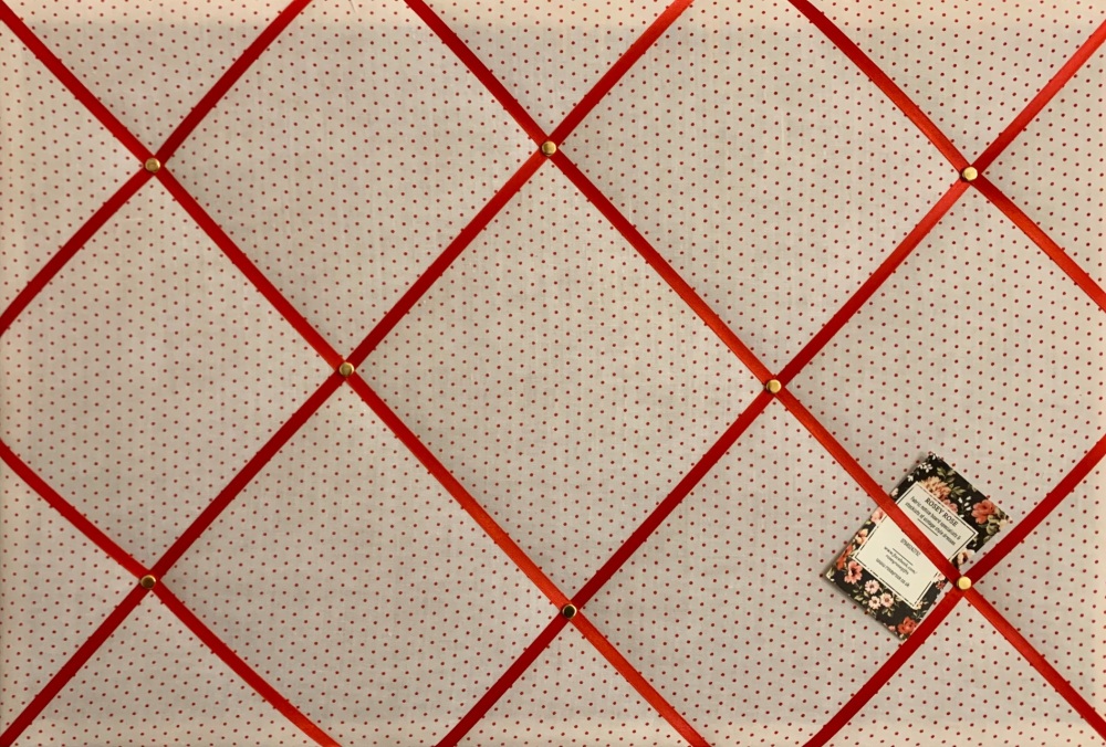 Custom Handmade Bespoke Fabric Pin / Memo / Notice / Photo Cork Memo Board 