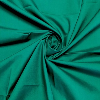 Plain 80/20 Polycotton Fabric 112cm By The Metre Emerald Green FREE DELIVERY