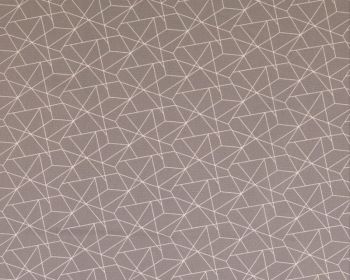 Geometric Origami Cotton Poplin Grey100% Cotton 56" Per Metre FREE DELIVERY