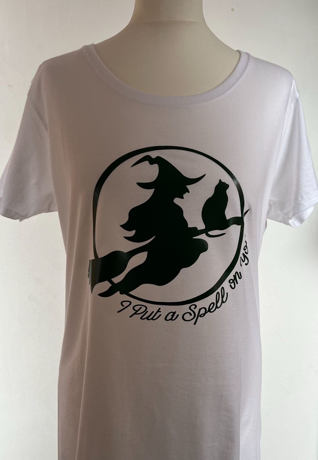 Customisable & Personalised Men's / Women's / Kid's Halloween T Shirt Witch