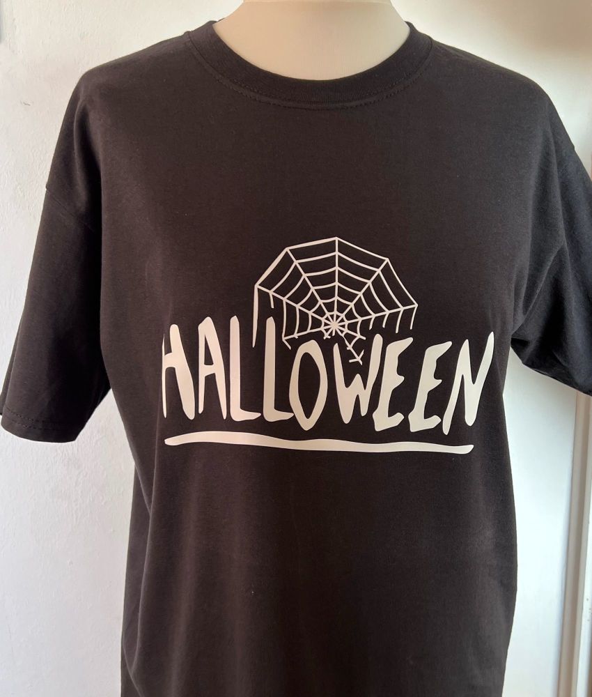 Customisable & Personalised Men's / Women's / Kid's Halloween T Shirt Hallo