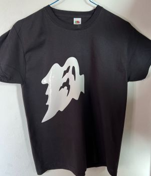 Customisable & Personalised Men's / Women's / Kid's Halloween T Shirt Creepy Ghost