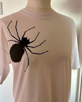 Customisable & Personalised Men's / Women's / Kid's Halloween T Shirt Creepy Spider