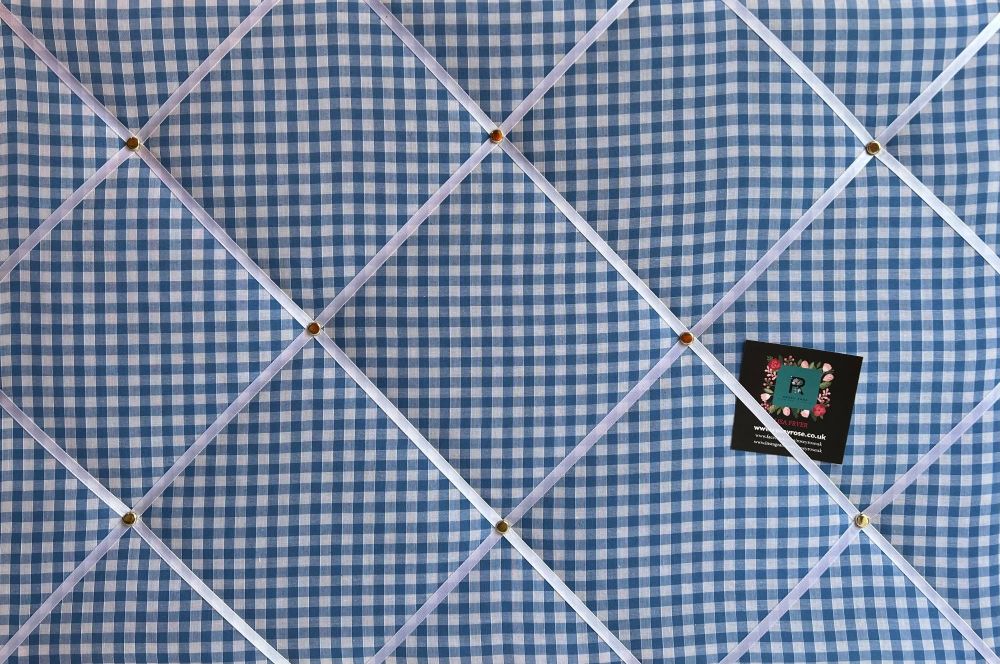 Custom Handmade Bespoke Fabric Pin Memo Notice Photo Cork Memo Board With L