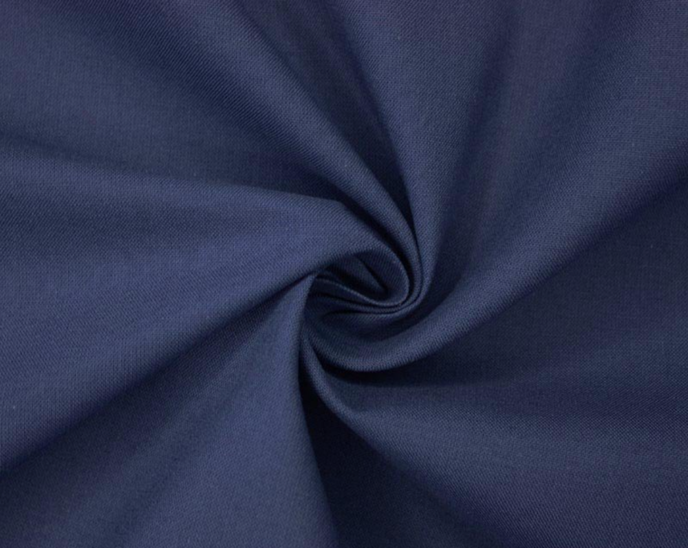 Navy Blue 100% Cotton Fabric 59