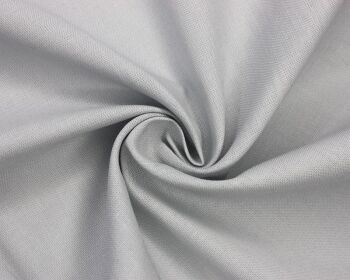 Silver Grey 100% Cotton Fabric 59" / 147cm Width Price Per Metre FREE UK DELIVERY