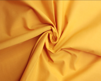 Mustard Plain Polycotton 80/20 44 Inches 100 gsm By The Metre FREE DELIVERY