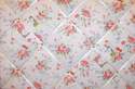 Large 60x40cm Cath Kidston Summer Blossom Hand Crafted Fabric Notice / Pin / Memo / Memory Board