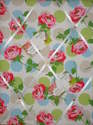 Medium 40x30cm Cath Kidston Bubble Rose Hand Crafted Fabric Notice / Pin / Memo / Memory Board