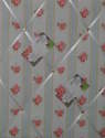 Medium 40x30cm Cath Kidston Rose Stripe Hand Crafted Fabric Notice / Pin / Memo / Memory Board