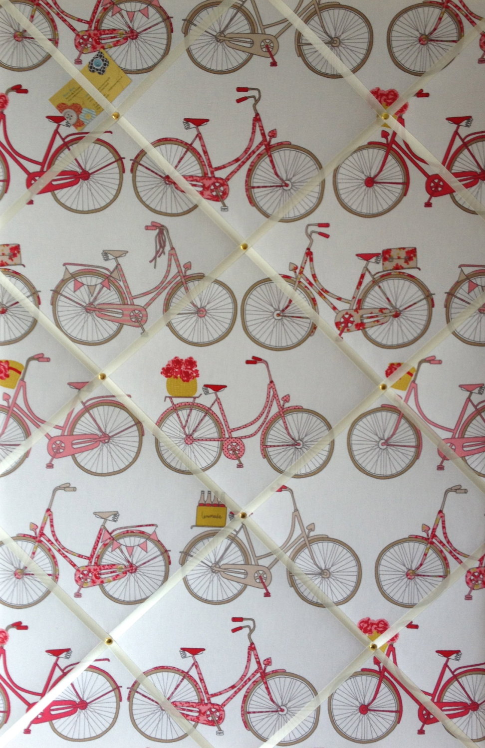 Large 60x40cm Ashley Wilde Poppy Totnes Cycling Bike Hand Crafted Fabric Me