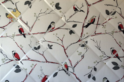 Extra Large 90x60cm Prestigious Berkeley Square Bird Hand Crafted Fabric No
