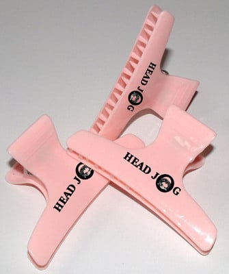 Head Jog Butterfly Clamps - Pink - Large x12