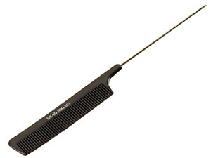 Head Jog 203 - Pin Tail Comb Black