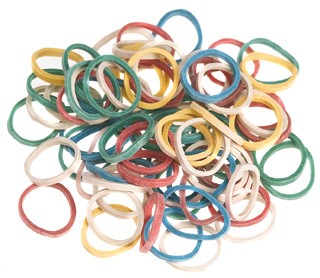 Elastic Bands - Assorted 15mm