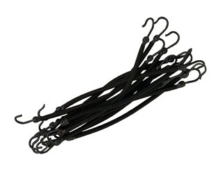 Bungee Hooks - 12pk - Black