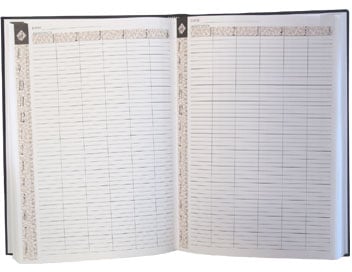 6 Column Appointment Book - Beauty