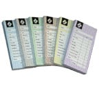 Bill Pads - Mixed Colour x12