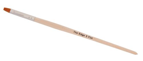 The Edge No.5 Flat Nylon UV Gel Brush