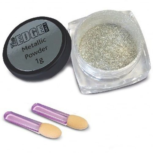 The Edge Nails Professional Glitter & Applicator - Metallic Powder 1g