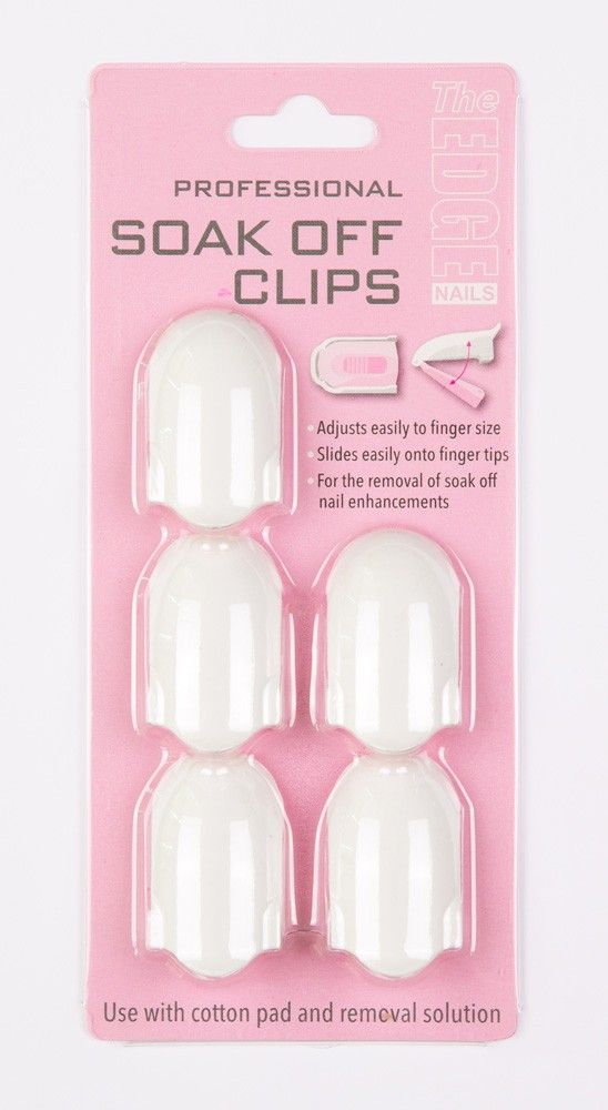 The Edge Nails Professional Soak Off Clips