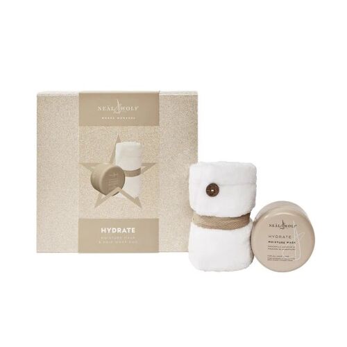 Neal&Wolf MOISTURE HAIR MASK & HAIR WRAP GIFT SET